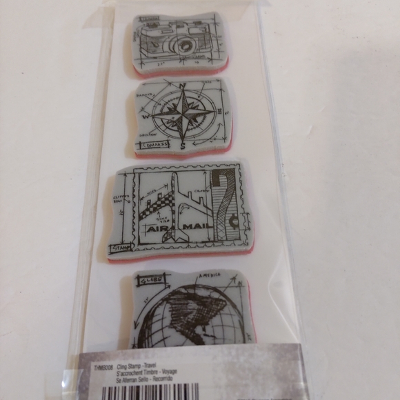 NEW Stampers Anonymous Tim Holtz TRAVEL Stamp Set, NIP, 2015 - Picture 4 of 4
